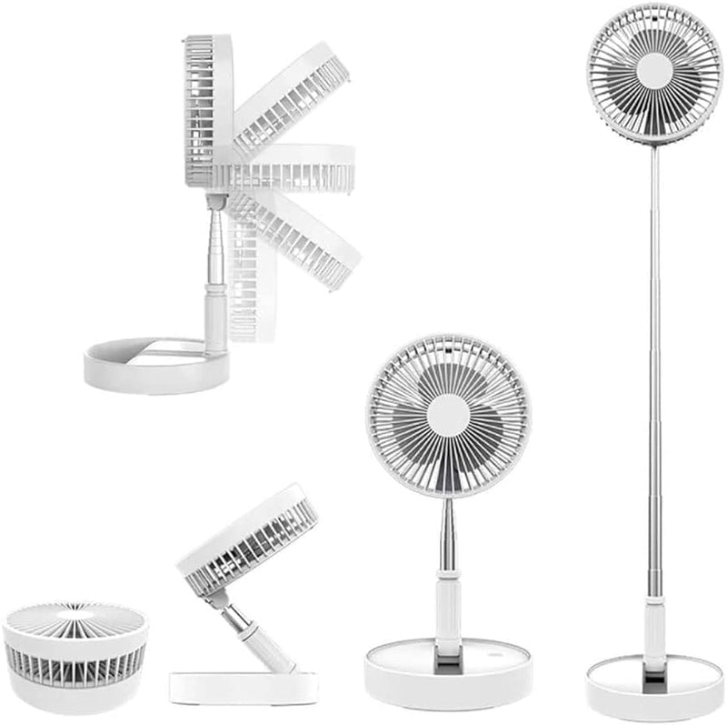 Ventilador Portátil Silencioso Dobrável